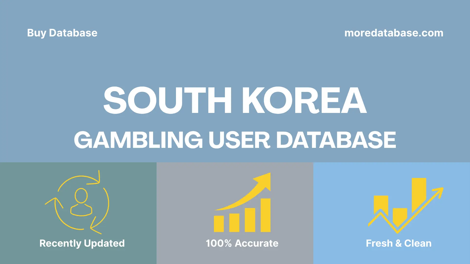 South Korea Gambling User Database 1 Million